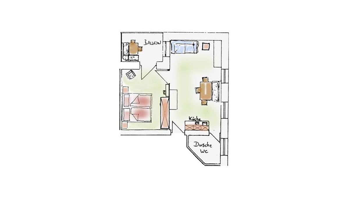 Wohnung Plan 4