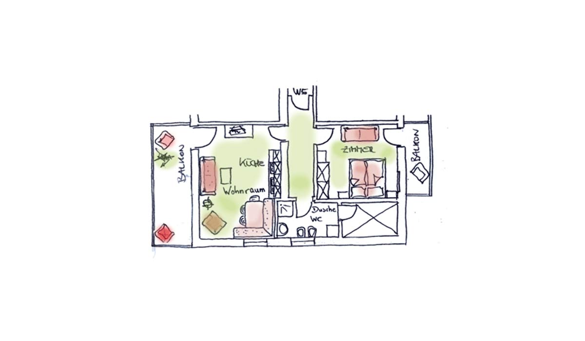 Wohnung 5 Plan