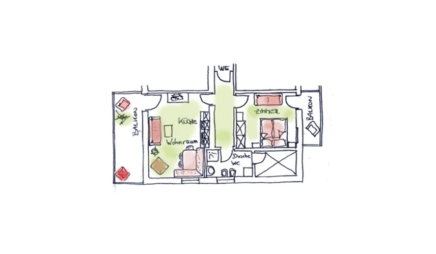 Wohnung 5 Plan